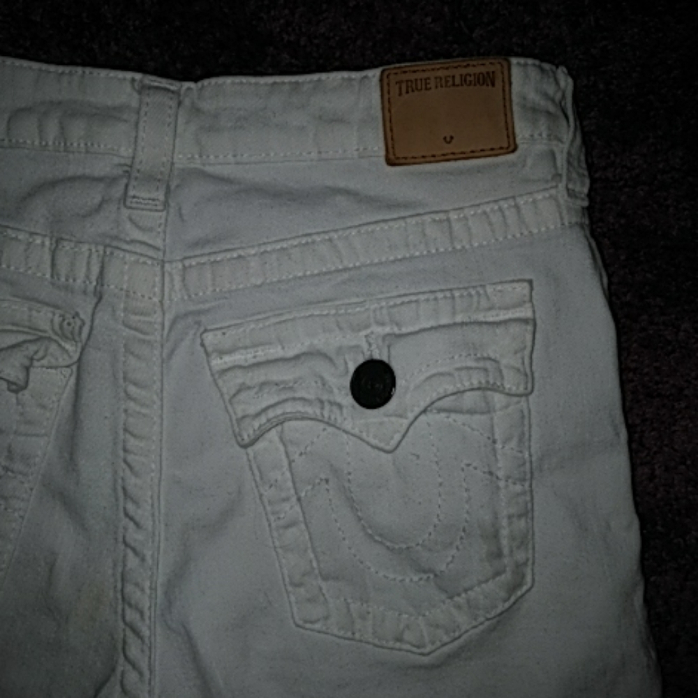 True Religion Boys GENO Rolled Short Destructed 14 - Picture 5 of 5
